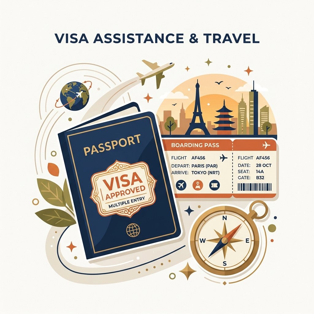 Visa Assistance Graphic